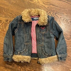 Roxy denim coat 4T